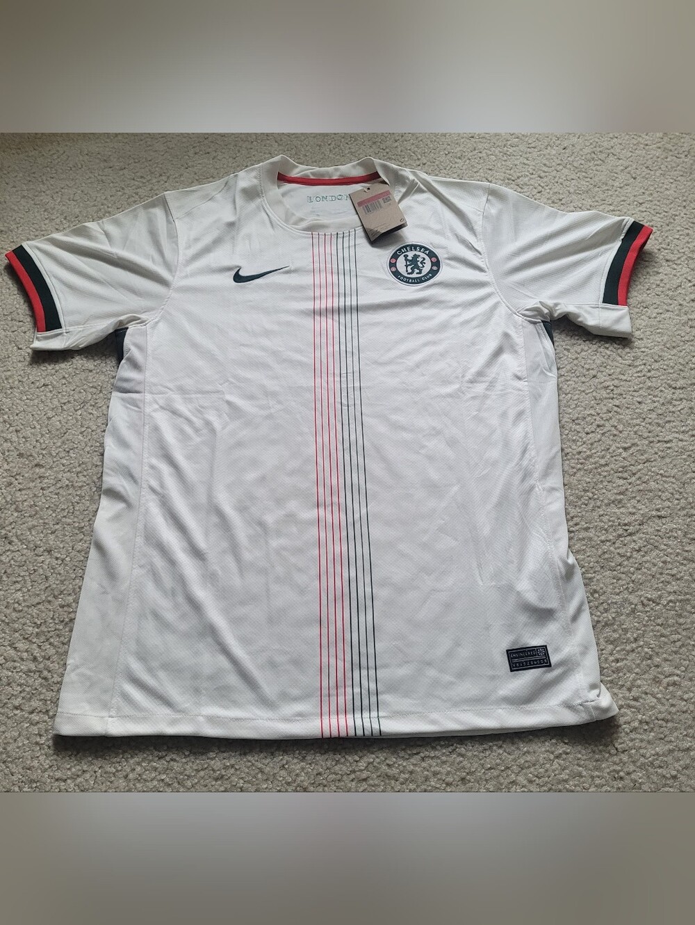 Nike Chelsea Football Club 2025/26 Stadium Away Dri FIT Soccer Jersey Men L